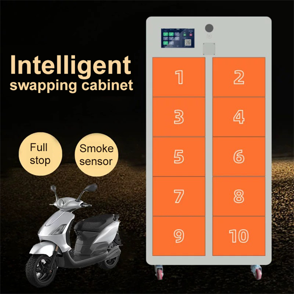 Ефективне заряджування та розряджування з кабінетом для литійних батарей