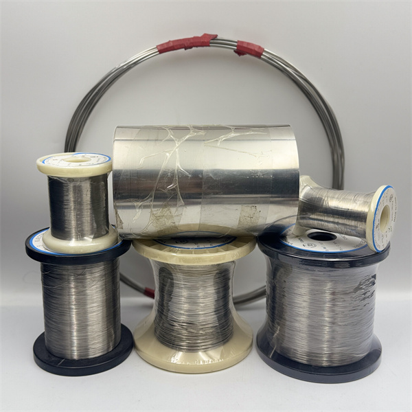 Alto Rendimiento alambre plano de níquel-cromo para calentadores industriales y comerciales