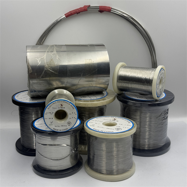 Comparando alambre nichrome de 22 calibres con otros calibres