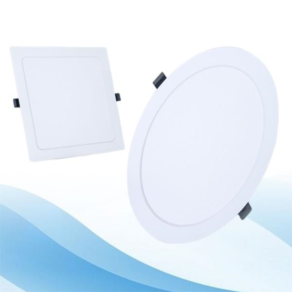 A iluminação com painéis LED embutidos fornece uma iluminação bonita e uniforme para qualquer espaço na sua casa ou escritório.