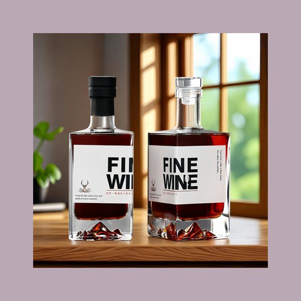 우아한 잔에 담긴 훌륭한 와인을 음미하다