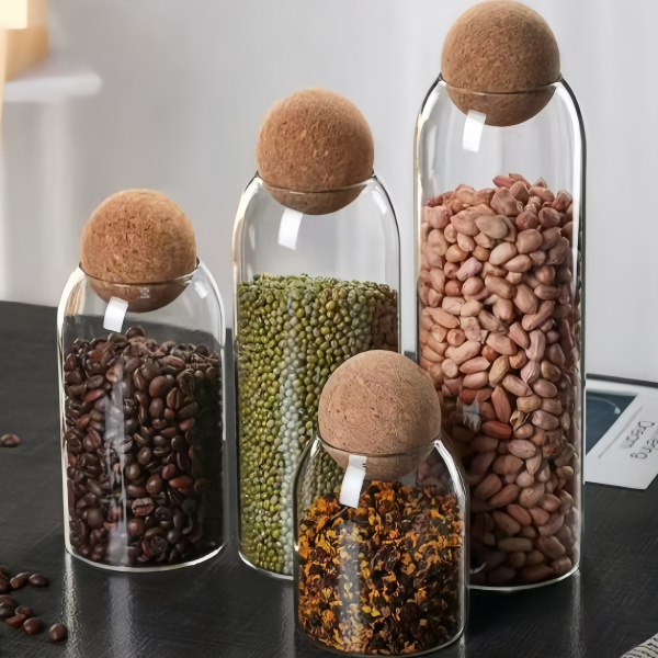 Капактары бар ачык шырша сактоо банкалары менен ашкананыздын сактоо системасын жакшыртыңыз