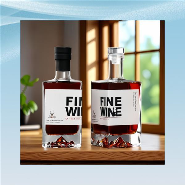 잘 고른 와인 병을 들어 건배하는 순간