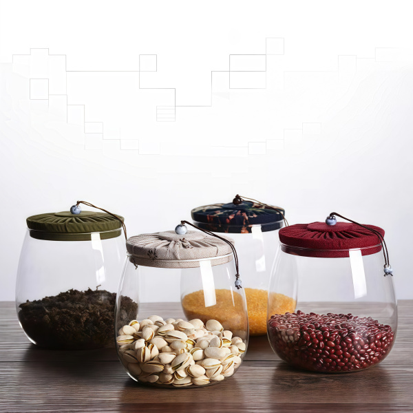 अपने अनाज के लिए शैली वाले ग्लास स्टोरेज के साथ अपने नाश्ते की दिनचर्या को बढ़ाएं