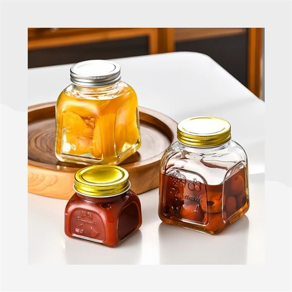 Förnya ditt matlagringsutrymme med eleganta och praktiska glaskökets förvaringsburkar