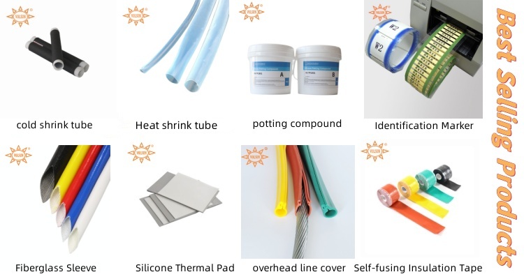 cold shrink tube for communication base spcs28-5 cold shrink tubing for aisg cable cold shrink 3 cores cable tube factory