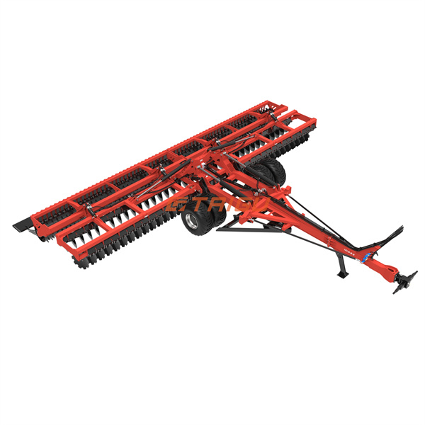 Präzise Pflügen gemacht einfach mit einem Traktor-Disc-Harrow