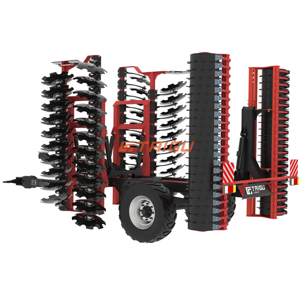 Erleben Sie leichten Ackerbau mit einer Traktor-Diskus-Harke