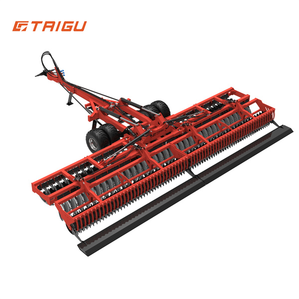 ユーザーフレンドリーなデザインのブラックボアディスクハローは、土壌の耕うんを簡単かつ効率的にします。