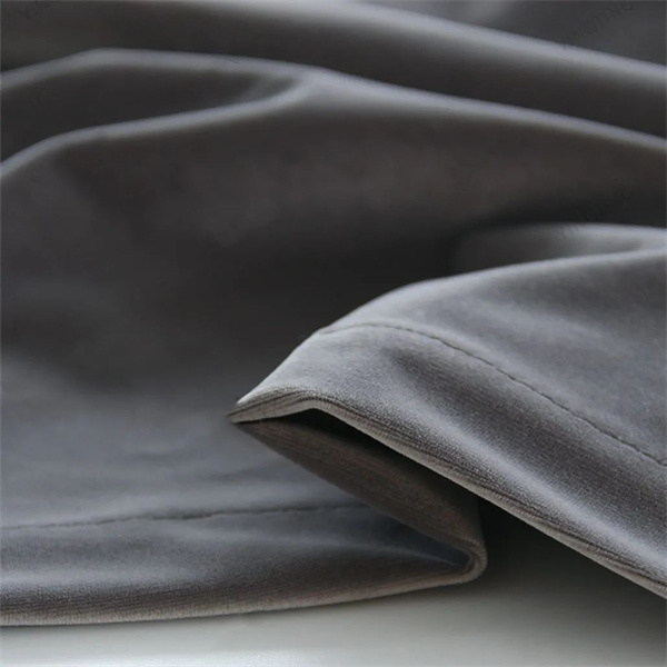 living room velvet curtains-0