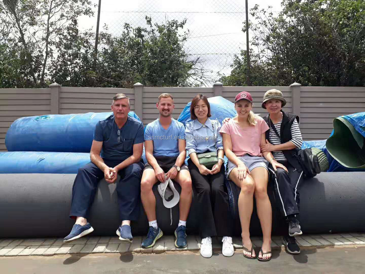 MCG Customizable Artificial Grass Soccer Pitch Available in Different Sizes with Football Court Cage details