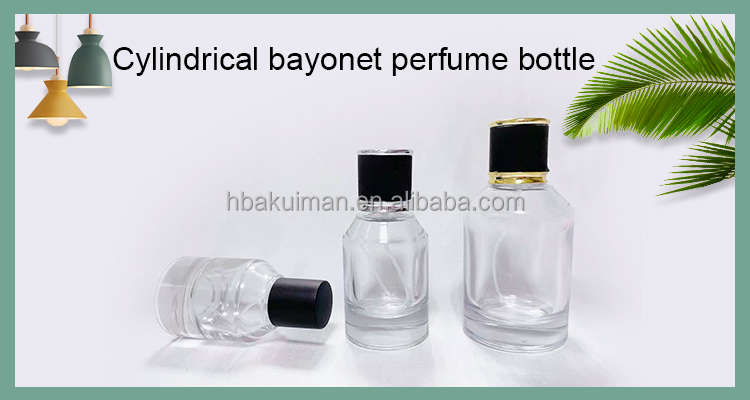 Available in Multiple Colors 30ml 50ml 100ml Spray Bottles Pump Sprayer and Cap Refillable Perfume Glass for Cosmetic Use factory