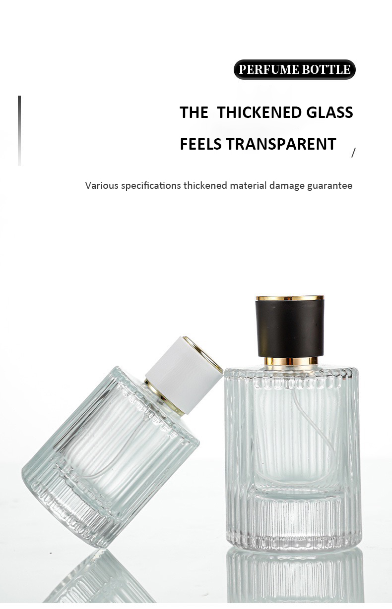 Wholesale Round Square Matte Spray Bottle 30ml 50ml 100ml Luxury Frosted Glass Perfume Bottle manufacture