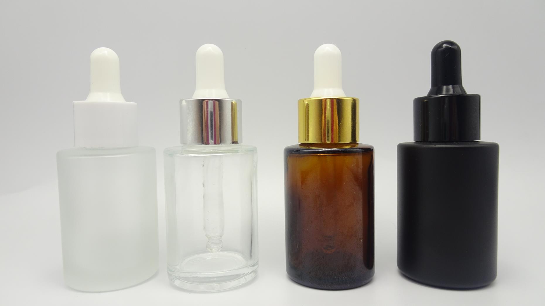 Wholesale Round Square Matte Spray Bottle 30ml 50ml 100ml Luxury Frosted Glass Perfume Bottle factory
