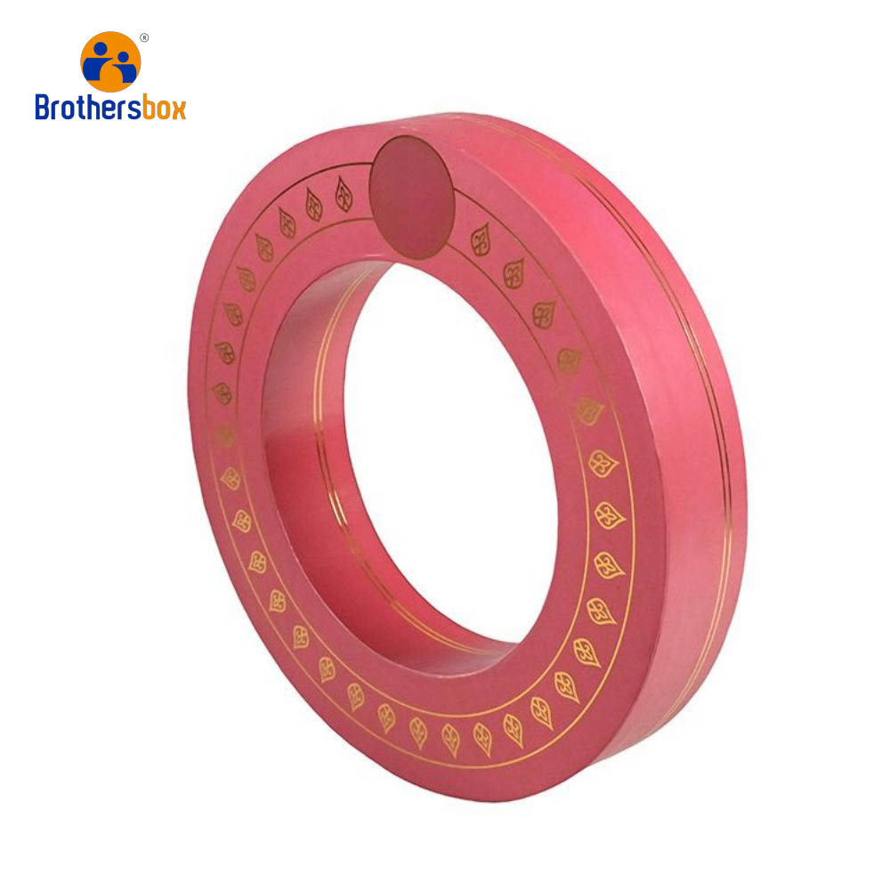 Circular Shape Empty Candy Box