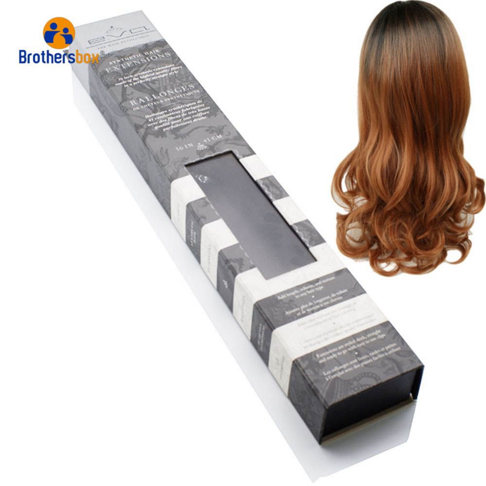 Custom Beauty Hairpiece & Wigs Packaging Paper Box