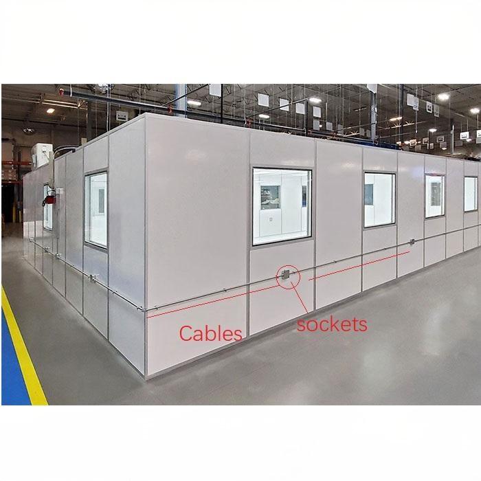 داخل غرفة نظيفة من الفئة 100