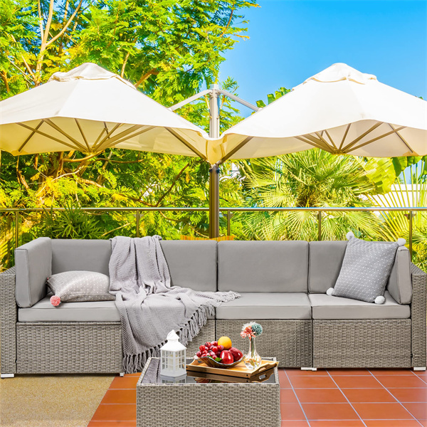 Förbättra din utemiljö med mångsidiga hörnträdgårds möbler