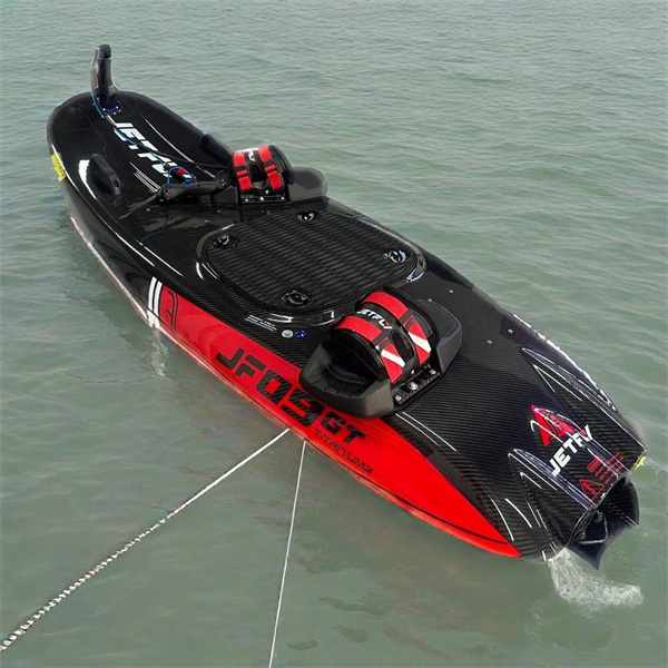 Feel the rush of adrenaline as you ride the waves on a jet surf