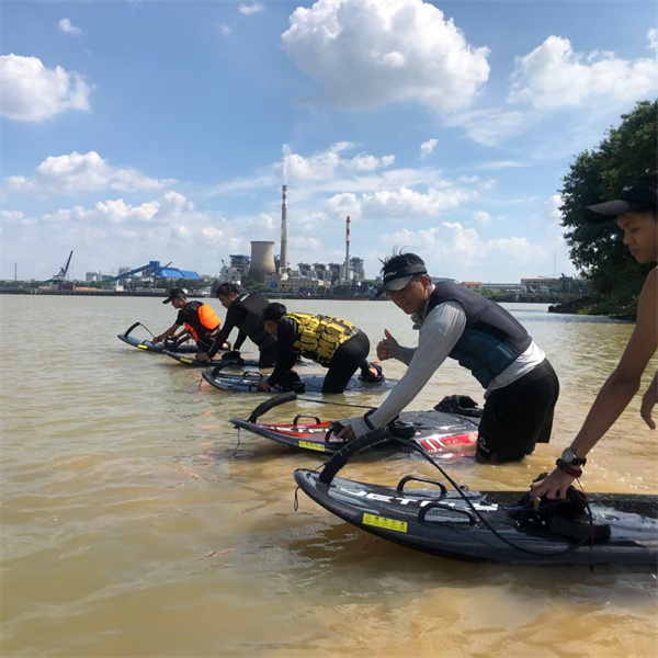 The ultimate water sports experience with a surf jet board