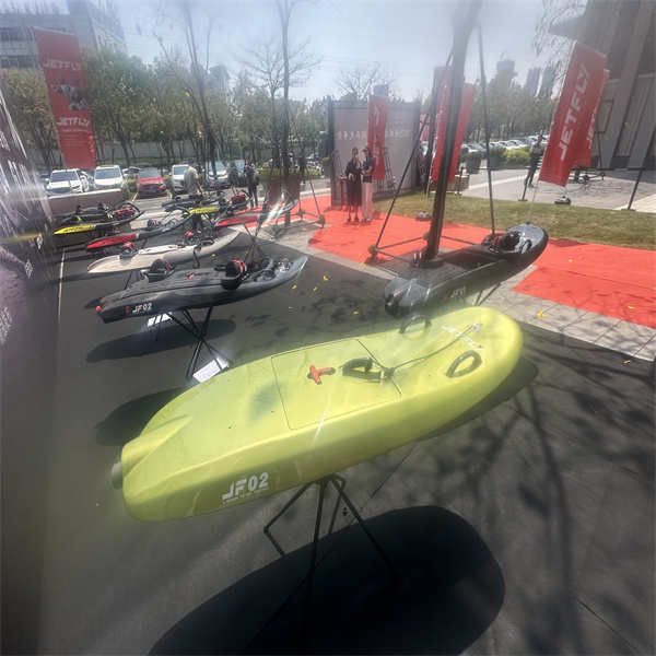 Reduce your carbon footprint while riding in style with an electric wakeboa