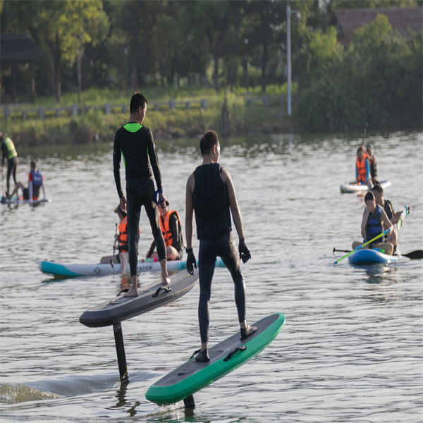 Ride longer and catch more waves with the power of an e surf board.