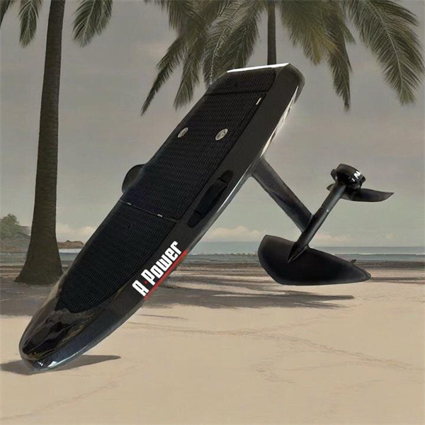 Feel the power of the ocean beneath your feet with a hydrofoil board motor