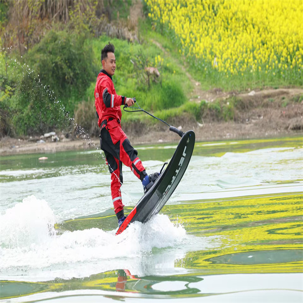 Discover a new way to catch waves and glide effortlessly with a powered surfboard hydrofoil