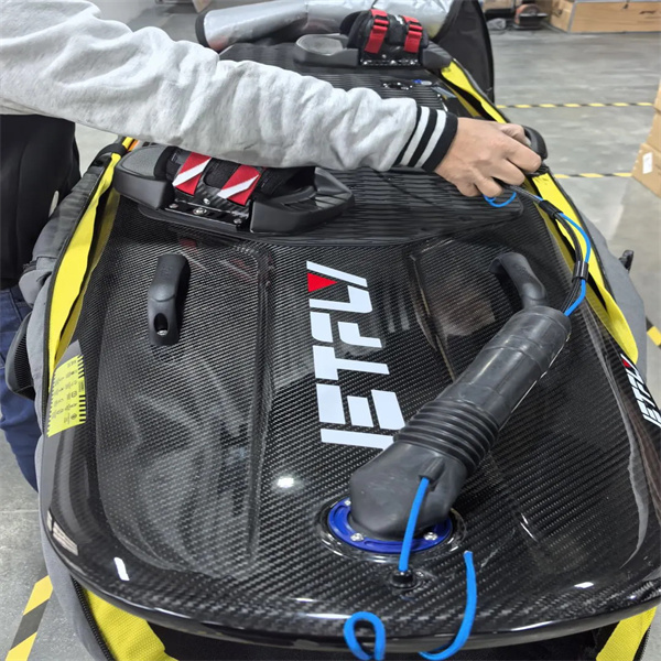 Surf like never before with our gasoline powered surfboard