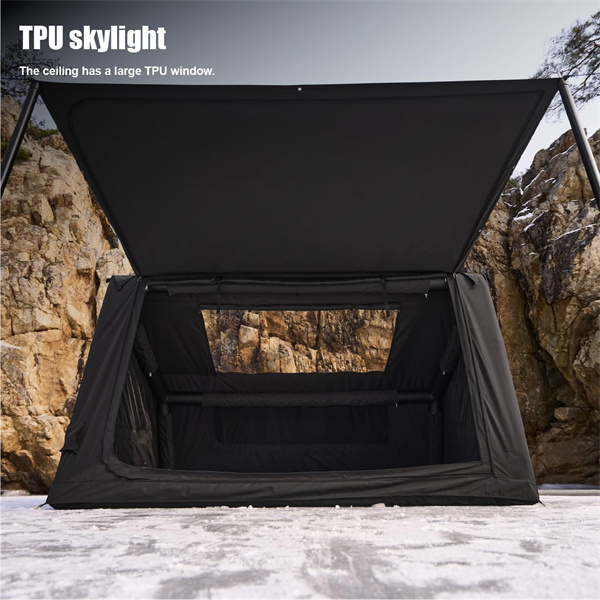 Ko te hoa āhuarangi mangu o tēnei whare he whai hua ki te whakapai i tētahi wāhi ao porangi.