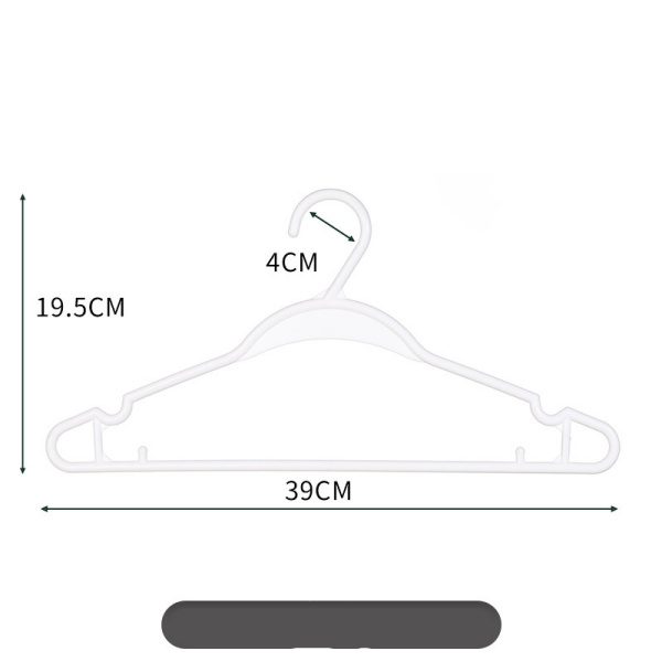 Простете на грешките в гардероба с прочни пластмасови вешалки за облекло