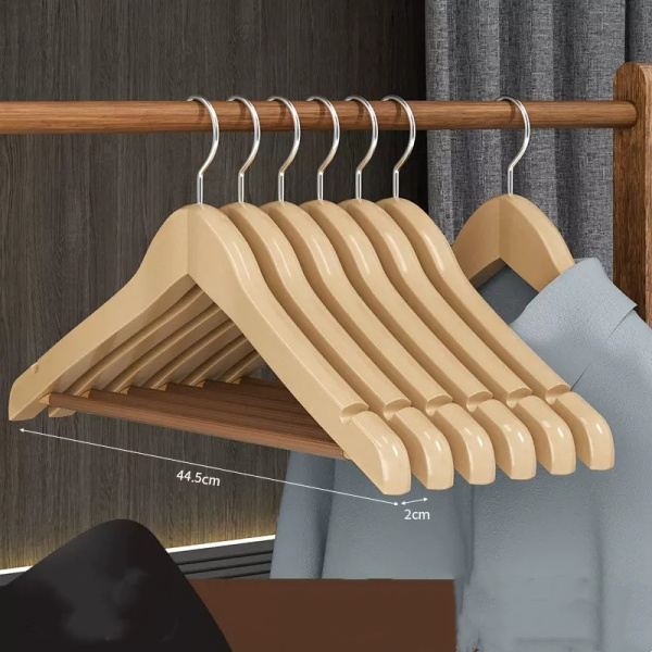 Keep Your Wardrobe Neat and Tidy with Clothes Wood Hangers