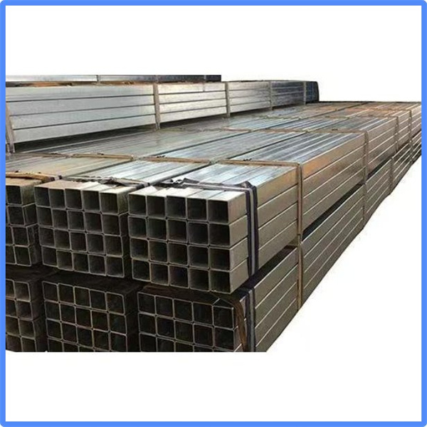 Utilisation du tube carré en acier galvanisé pour les projets de construction
