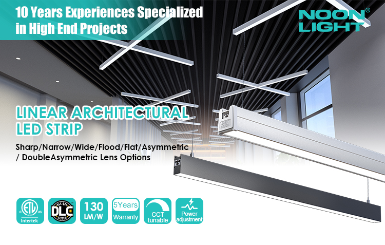 Wholesale Indoor Modern Linear Lighting Commercial Office Suspension Led Linear Lamp details