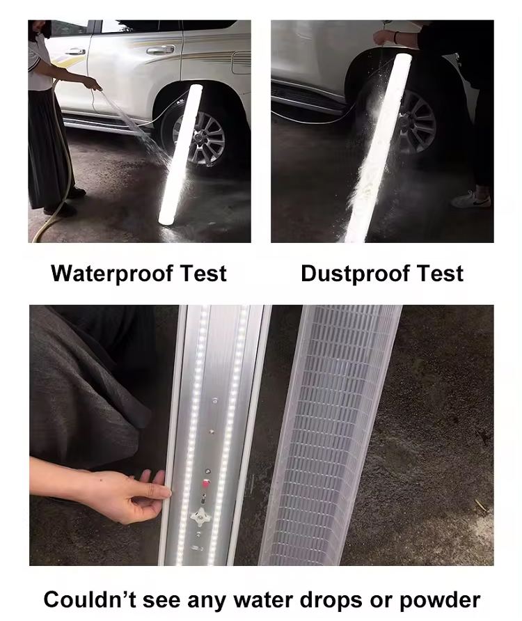 Surface Mounted Tube Lamp 15w 25w 30w 40w 45w 60w 70w 80w Waterproof Ip65 4ft 8ft Emergendy Led Tri Proof Light manufacture