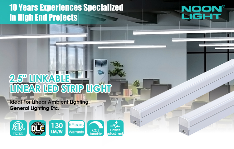 Direct Shipping Factory Vietnam 4ft 8ft LED Shop Light 80W 40W LED Linear Strip Lights for Commercial Office Mall supplier