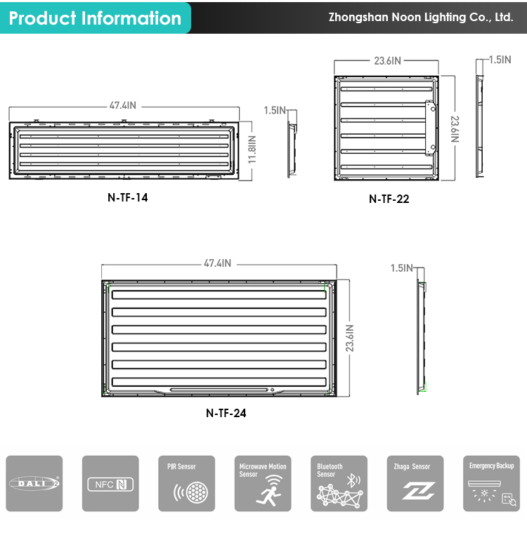 Commercial Lighting 600X600 1200x600 300X1200 4x2ft Ceiling Surface LED Panel Slim Lighting Panel Light details
