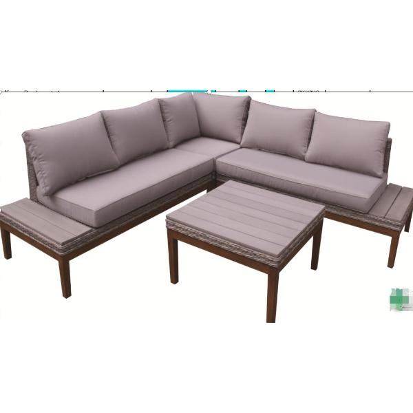 Disfrute dunha comida fresca con mesas e cadeiras funcionais