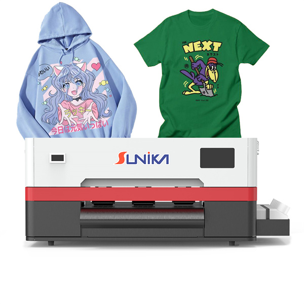 Create custom designs on t-shirts, hoodies, and more with our versatile A3 printer.