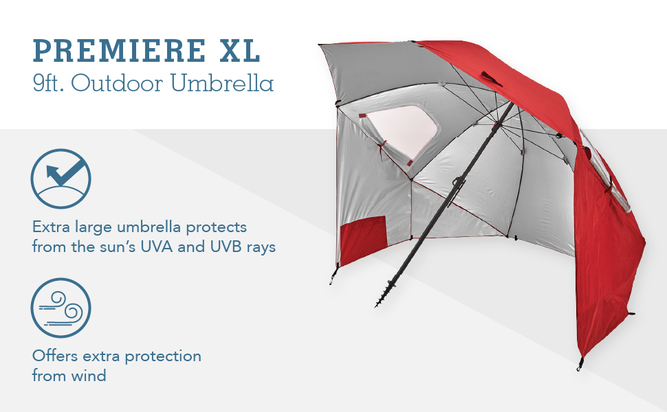 Popular Outdoor Camping Accessories Portable Uv Protection Beach Tent Umbrella Customizable Logo Beach Umbrella Outdoor manufacture