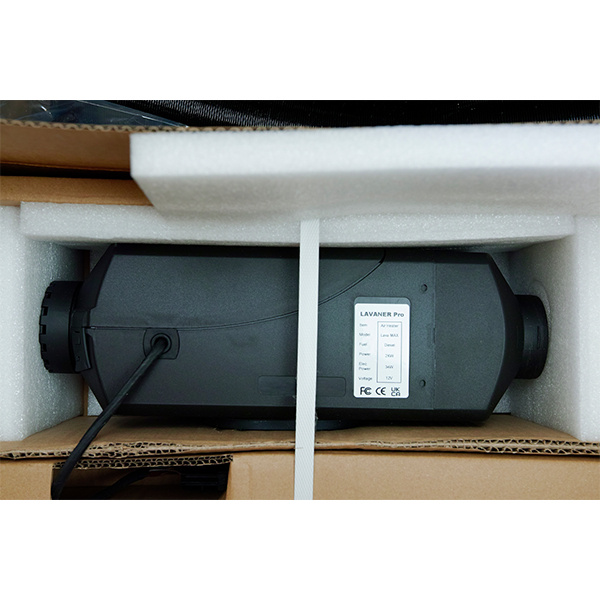 Assurez une installation rapide et facile grâce à notre chauffage d'appoint à air de 2 kW convivial.