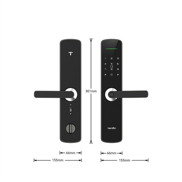 Instalim i lehtë dhe personalizim me një mbytës derë pa çelës