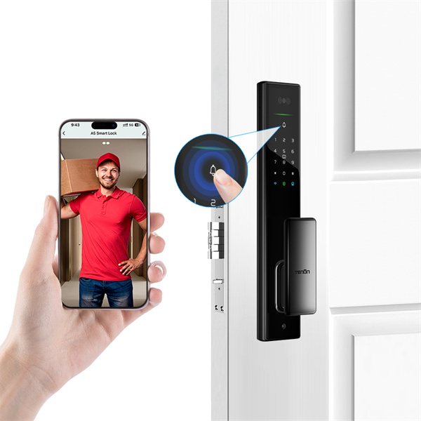 Avancerad skydd med fingeravtrycksläsare dörrlås