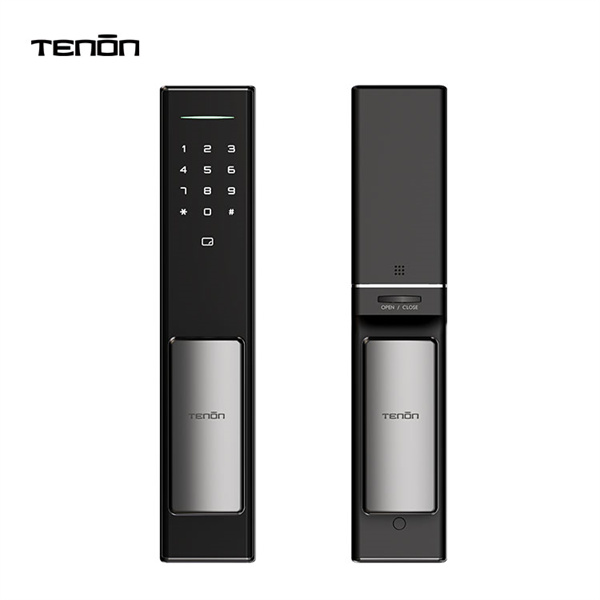 Rahu meelest liugustusega ukse targa luku paigaldamisel