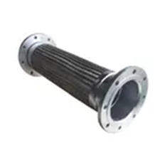 Flanged metaal slang