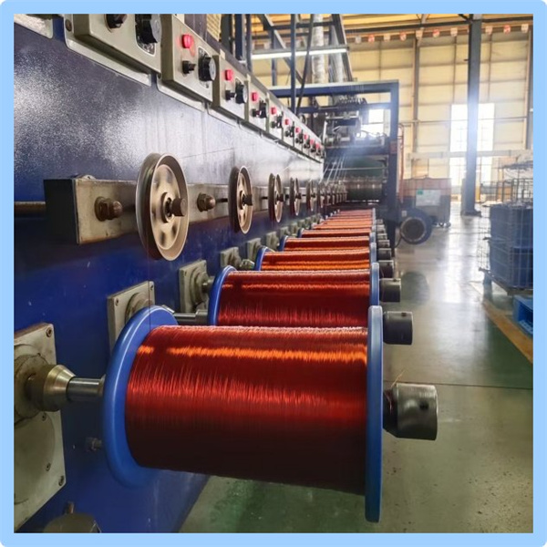 Awọn Ise T'atilẹwa Fun Enameled Magnet Wire Ní Awọn Ibi Ise Ati Awọn Ibi Ise Otun