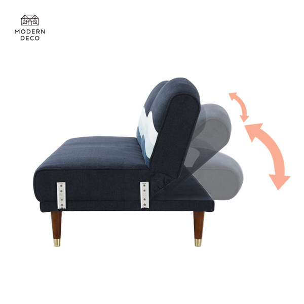 Helytakarékos megoldás multifunkcionális dupla kanapéágyakkal