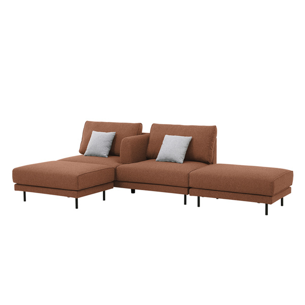 اتاق کوچک خود را با مجموعه مبلهای ماژولار قابل تنظیم دگرگون کنید