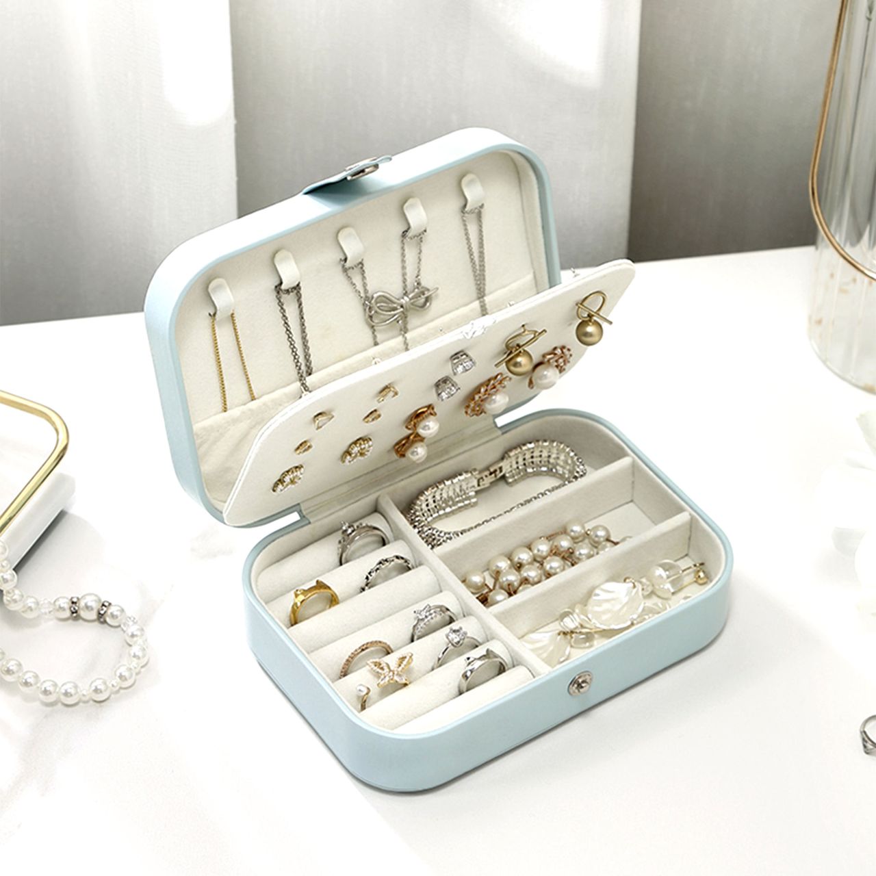 Protégez vos bijoux précieux contre les rayures et les dommages avec un organisateur de boîte à bijoux
