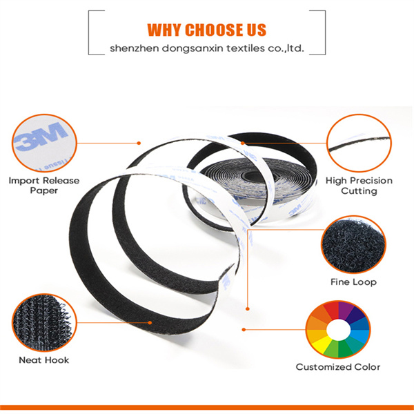 Opciones personalizables de cinta de velcro para pedidos al por mayor